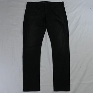 Big‎ Star 32 x 31 Alex Mid Rise Skinny Black Stretch Denim Jeans